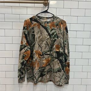Camouflage Long Sleeve Shirt